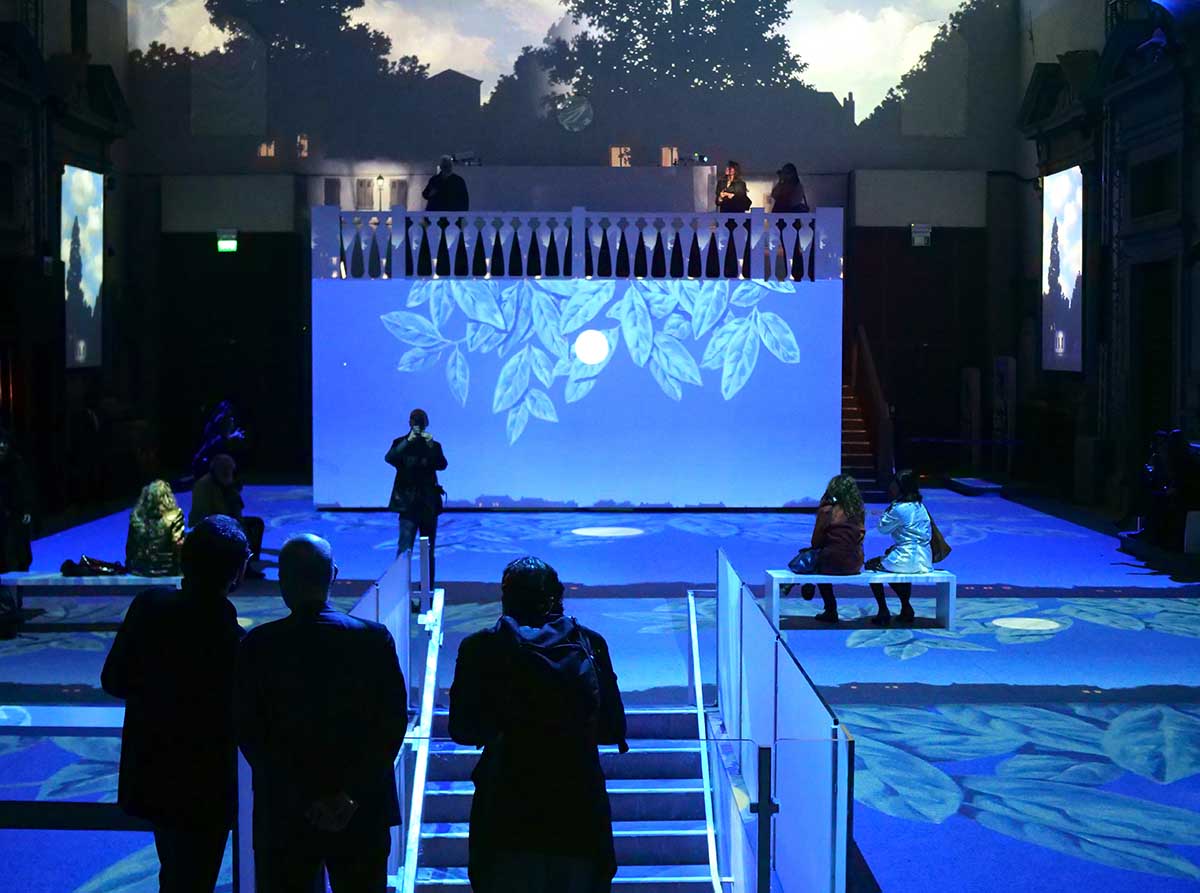 Inside Magritte Immersive Experience